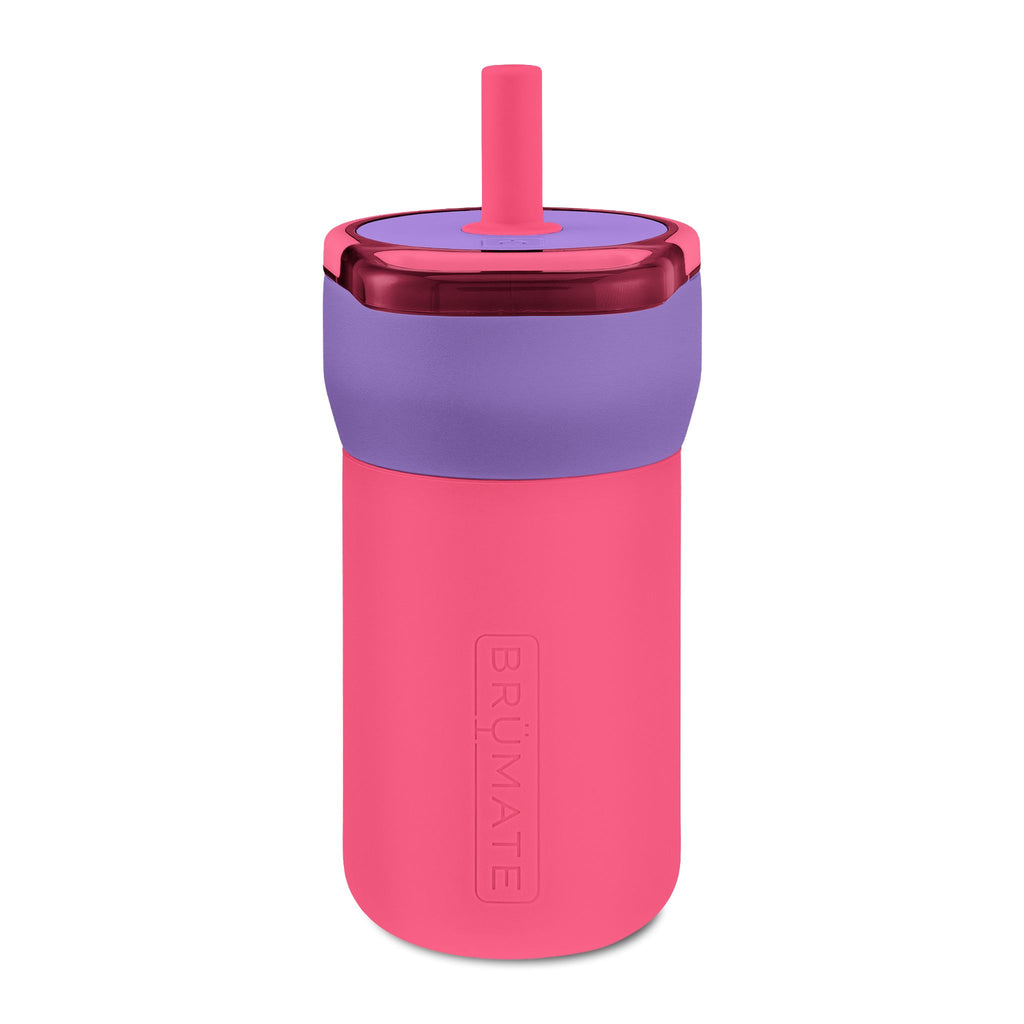 Kids 12oz Leakproof Straw Tumbler — Engraved Personalized Sipper