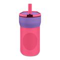 Kids 12oz Leakproof Straw Tumbler — Engraved Personalized Sipper
