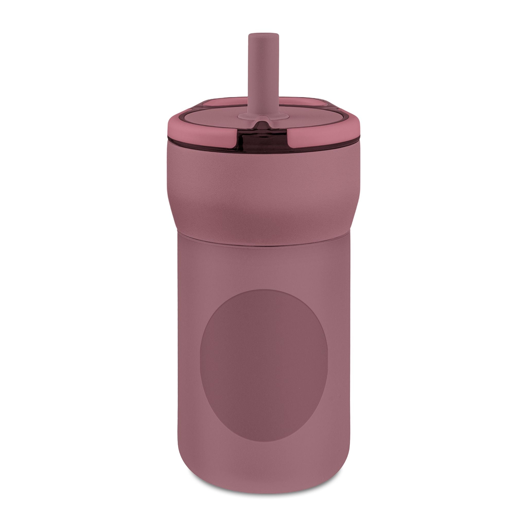 Kids 12oz Leakproof Straw Tumbler — Engraved Personalized Sipper