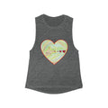 Copy of Hand-Drawn Heart Guitar Tank | Music Lover, Heart Art, Casual Top