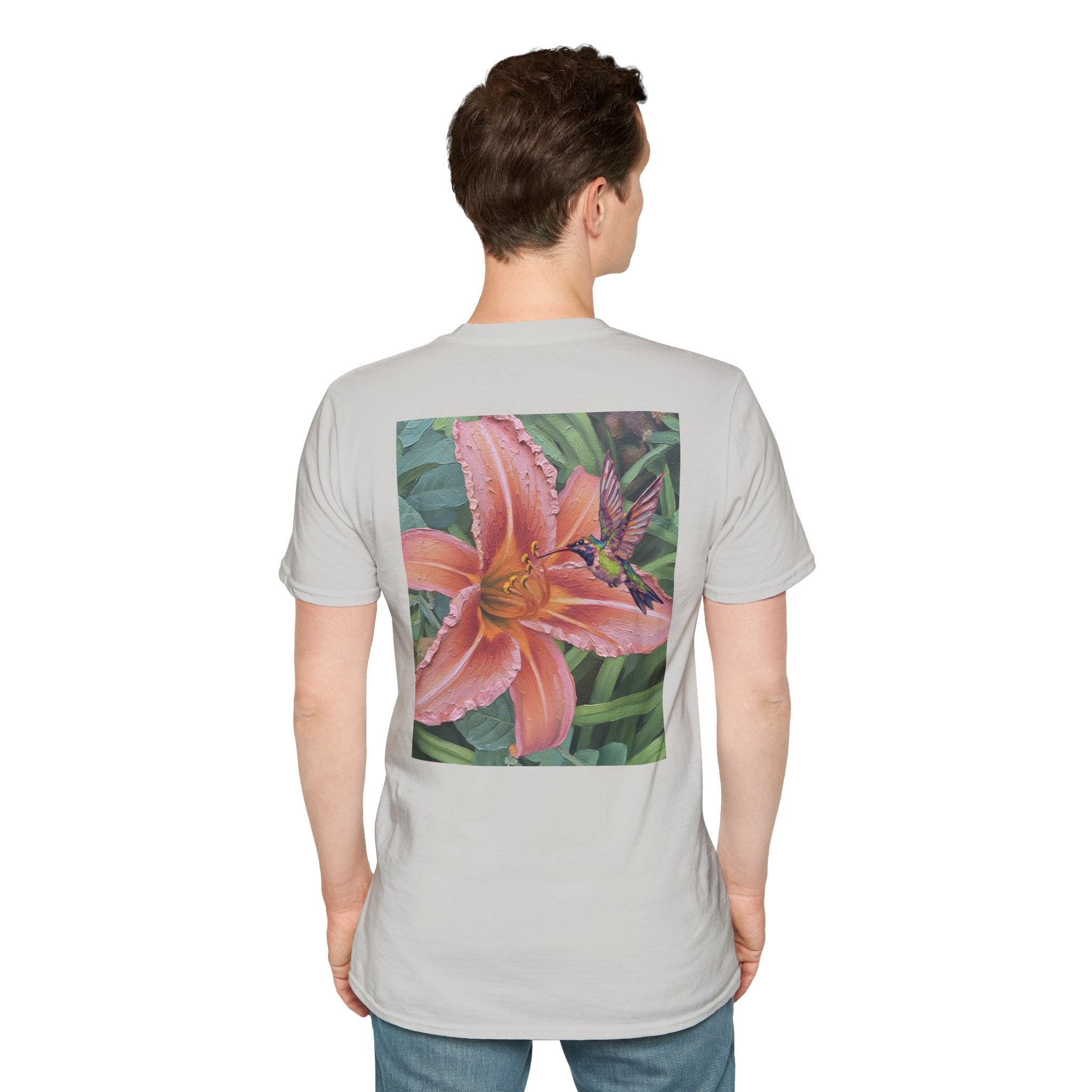 Smiley Face Painting T-Shirt | Vintage Smiley Art, 'salut' Text