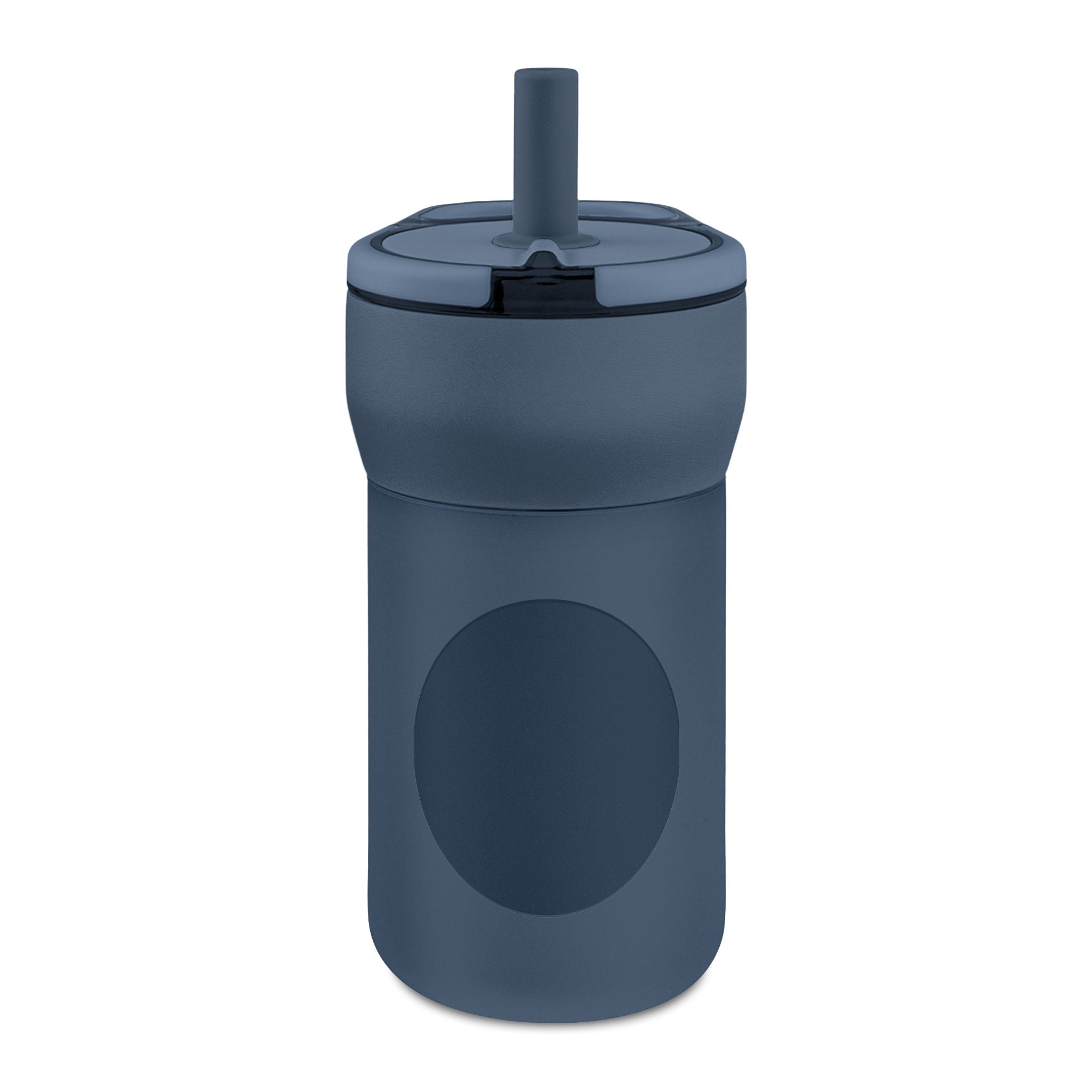 Kids 12oz Leakproof Straw Tumbler — Engraved Personalized Sipper