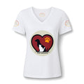 Pet Lover V-Neck Tee — "Partager l'amour avec les animaux" Animal Rescue Shirt