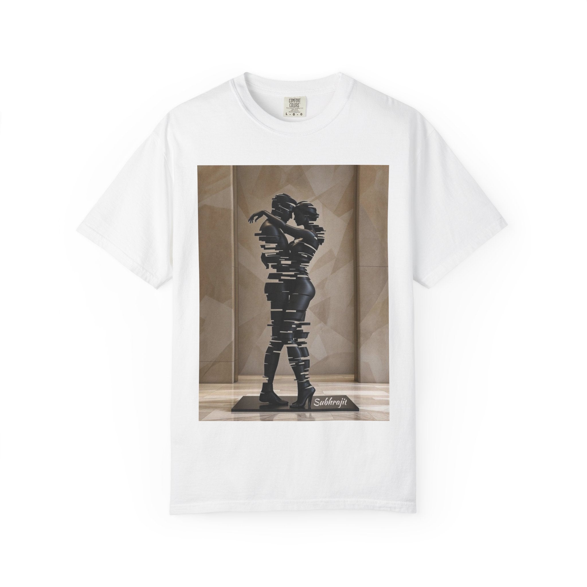 Artistic Sculpture Couple T-Shirt —