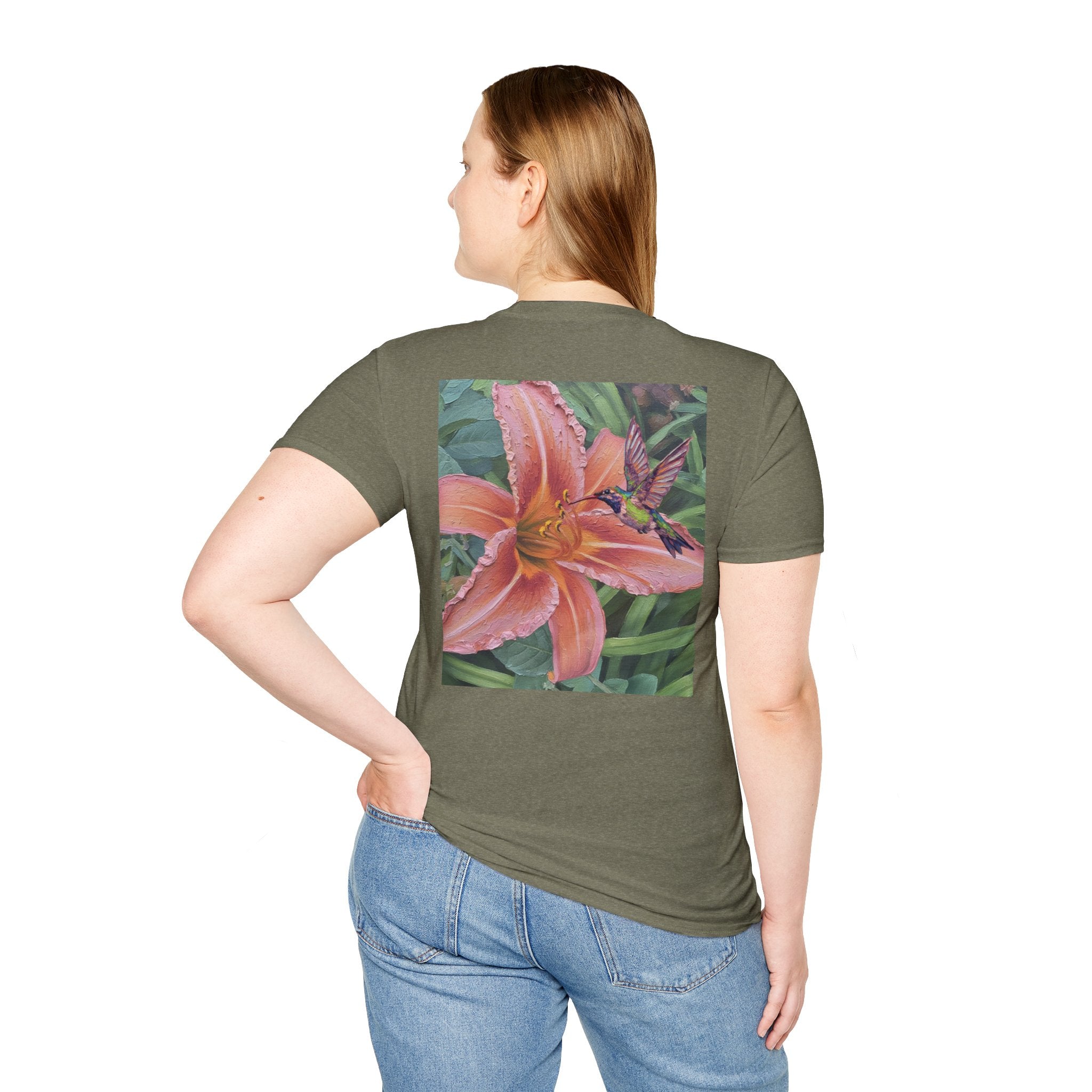 Smiley Face Painting T-Shirt | Vintage Smiley Art, 'salut' Text