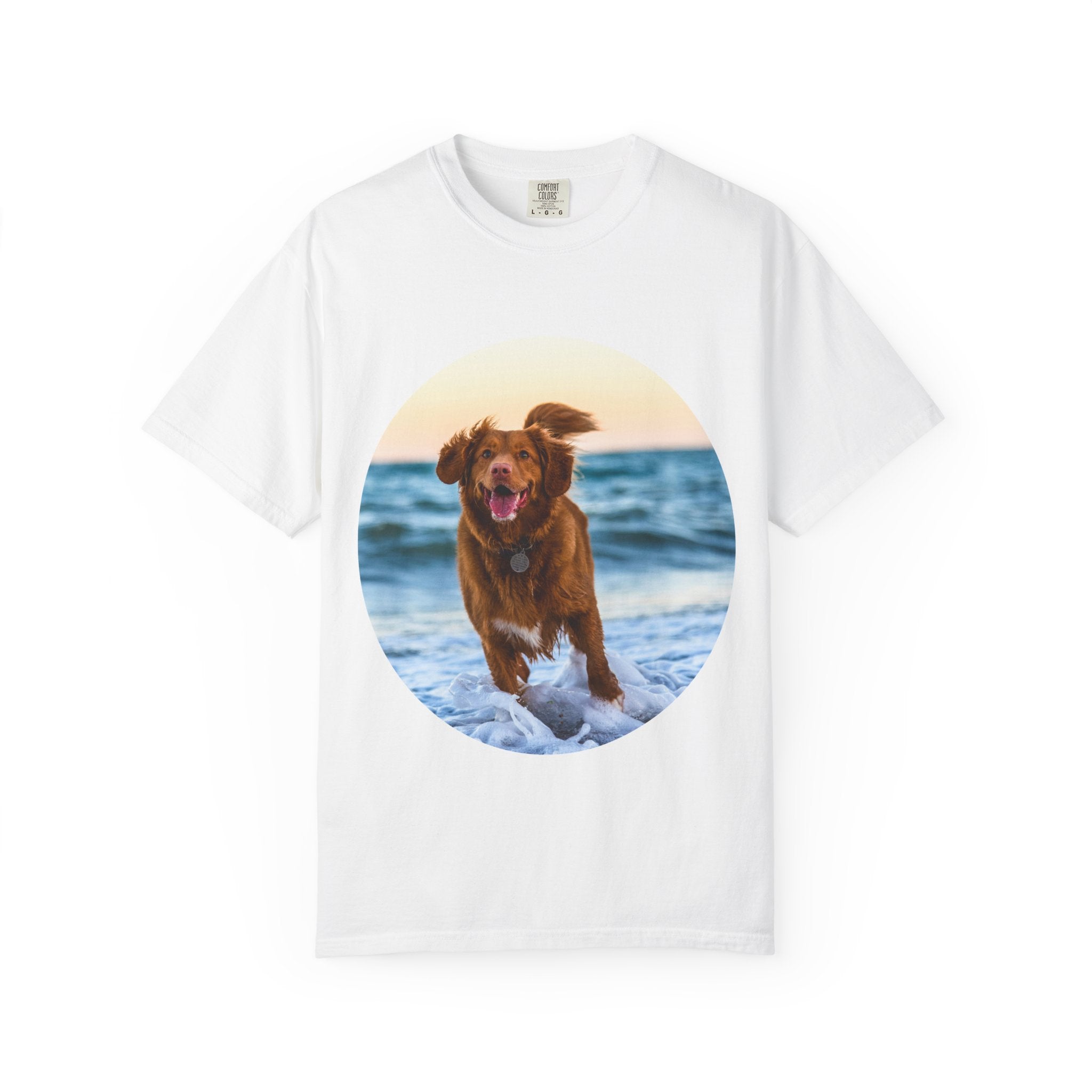 Hummingbird & Wildflower T-Shirt — Botanical Floral Art Tee