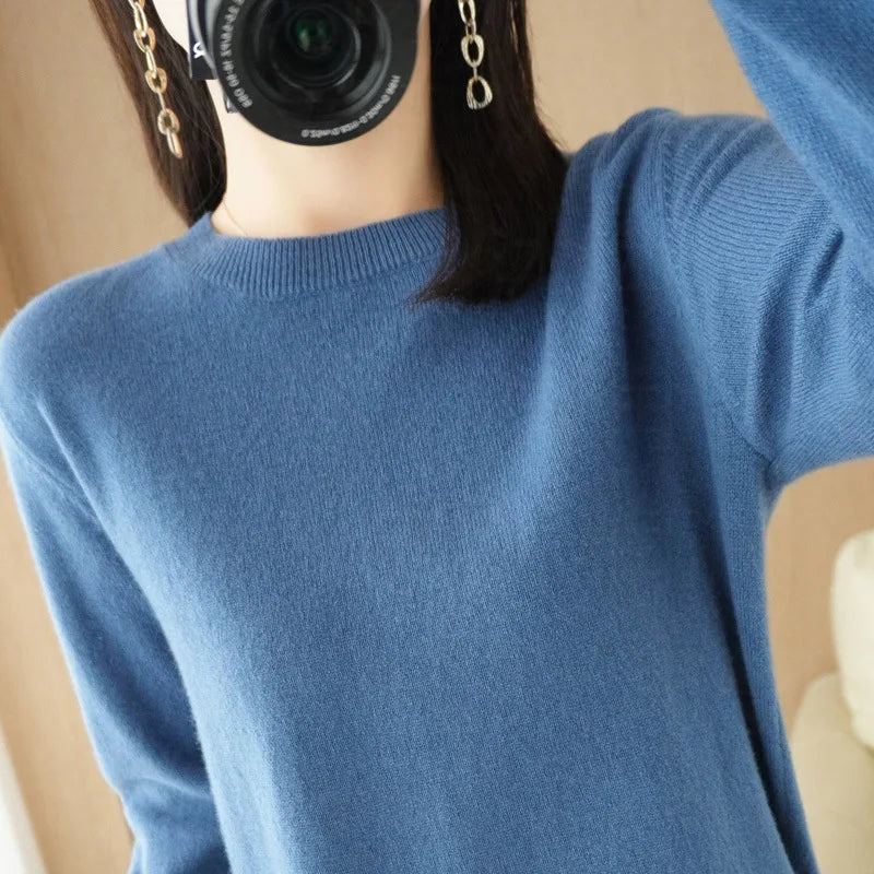 Autumn And Winter Cashmere Sweater Women's