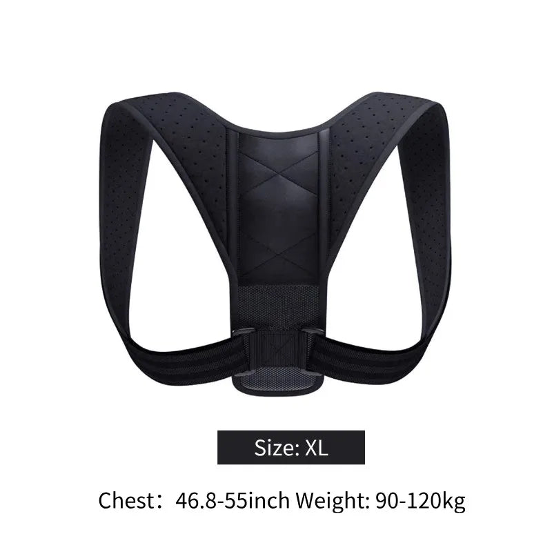 Back Posture Corrector Belt - Adjustable Support Brace for Men & Women
