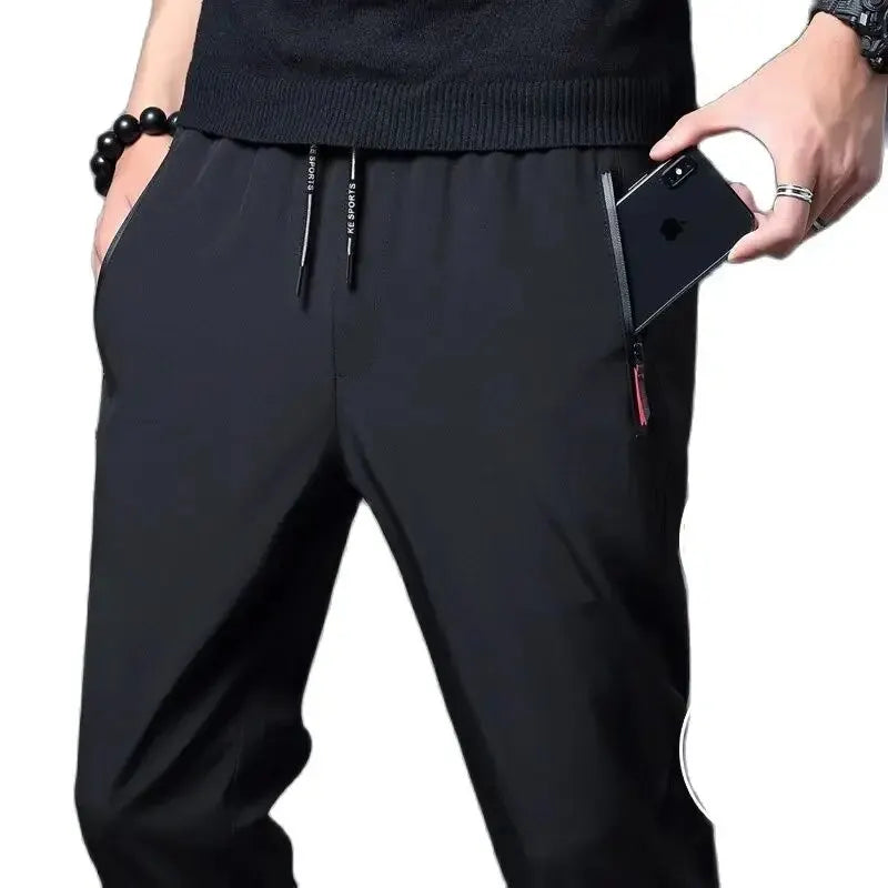 Men's Korean Style Slim Fit Jogger Pants