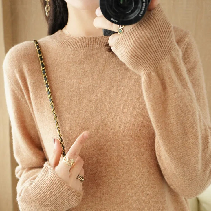 Autumn And Winter Cashmere Sweater Women's