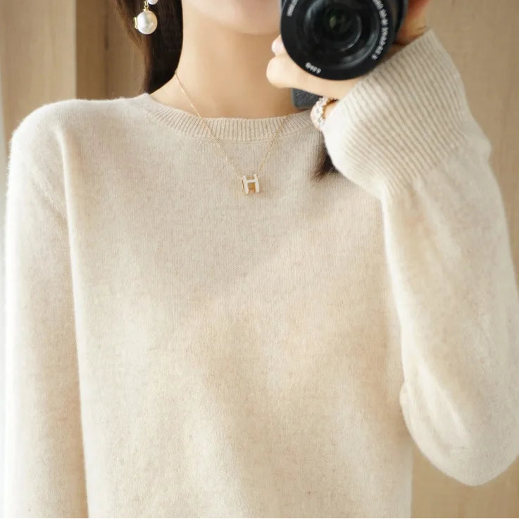 Autumn And Winter Cashmere Sweater Women's