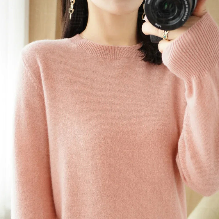 Autumn And Winter Cashmere Sweater Women's