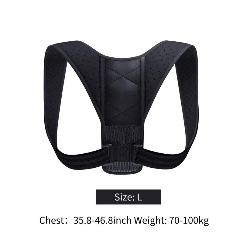 Back Posture Corrector Belt - Adjustable Support Brace for Men & Women