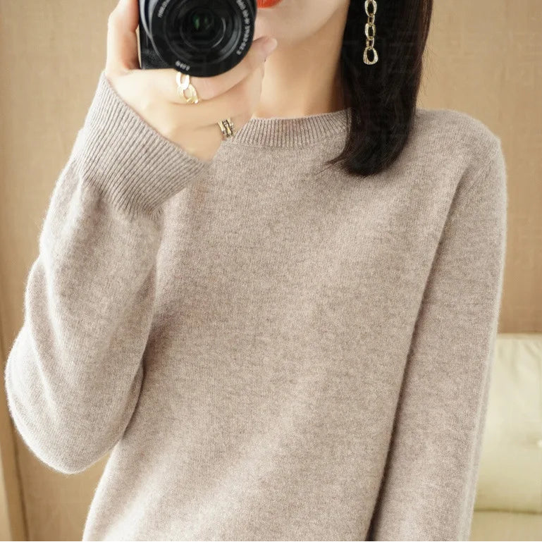 Autumn And Winter Cashmere Sweater Women's
