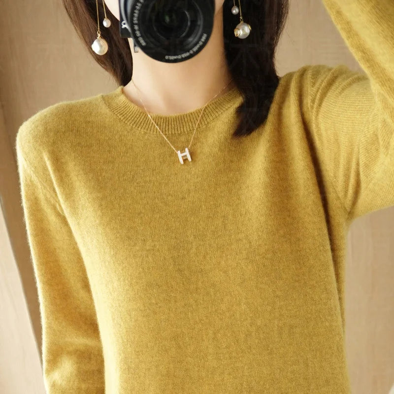 Autumn And Winter Cashmere Sweater Women's