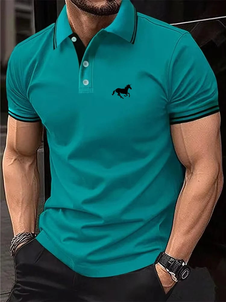Men's Classic Short Sleeve Polo Shirt -