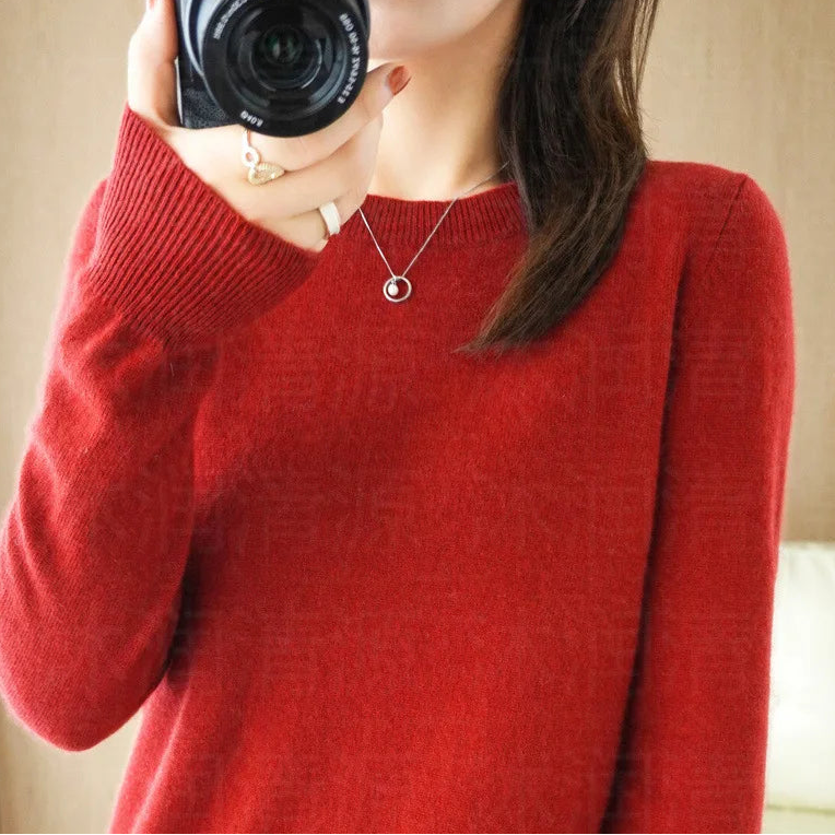 Autumn And Winter Cashmere Sweater Women's
