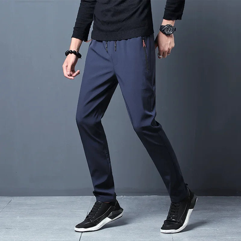 Men's Korean Style Slim Fit Jogger Pants
